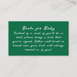 Kleine Süsse auf dem Weg Lemon Citrus Babydusche Begleitkarte