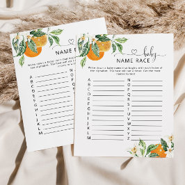 Kleine Süsse Baby Name Race