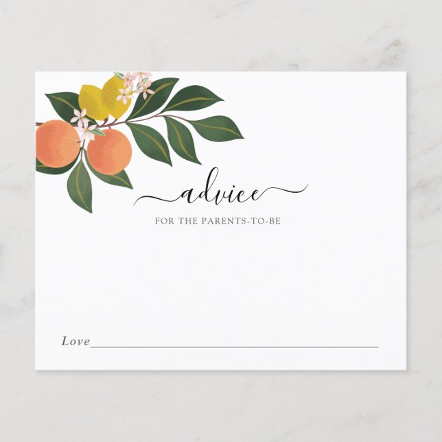 Kleine Süsse Babyberatung für die künftigen Eltern (Vorderseite)