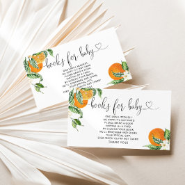 Kleine Süsse Babyduschbücher für Babytickets Begleitkarte