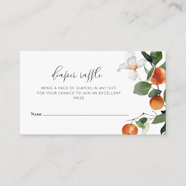 Kleine Süsse Babydusche Begleitkarte (Vorderseite)