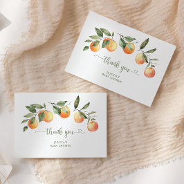 Kleine Süsse Babydusche danke Karte