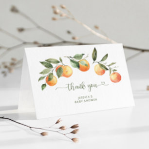 Kleine Süsse Babydusche danke Karte