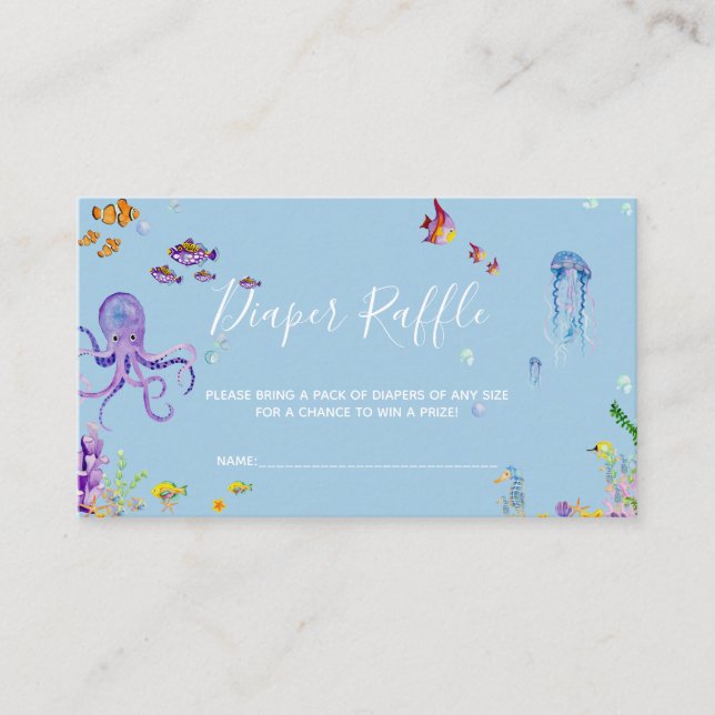 Kleine Süsse Babydusche-Degustationskarte Visitenkarte (Vorderseite)