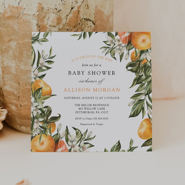 Kleine Süsse Babydusche Einladung (Von Creator hochgeladen)