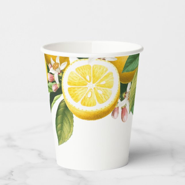 Kleine Süsse Babydusche Pappbecher (Links)