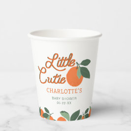 Kleine Süsse Babydusche Party Cups - Clementine C Pappbecher