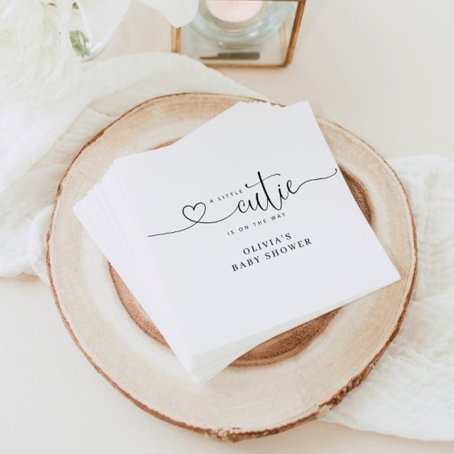 Kleine Süsse Babydusche Serviette (Von Creator hochgeladen)