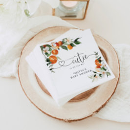 Kleine Süsse Babydusche Serviette