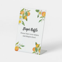 Kleine Süsse Babyduschenschild Sockelschild