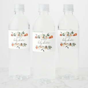 Kleine Süsse Babyduschflasche Wasserflaschenetikett