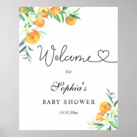 Kleine Süße Babyparty Begrüßung