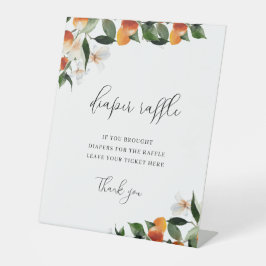 Kleine Süsse Blütendusche, Klein- und Kleinkind-Du Sockelschild