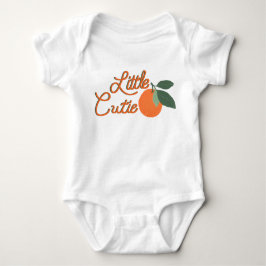 Kleine Süsse Citrus Baby Bodysuit mit Wasserfarbe Baby Strampler