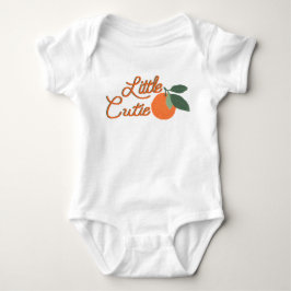 Kleine Süsse Citrus Baby Bodysuit mit Wasserfarbe Strampler