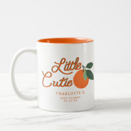Kleine Süsse Clementine Baby Dusche Gefallen Tasse