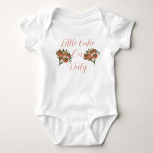 Kleine Süsse Clementine Baby Strampler