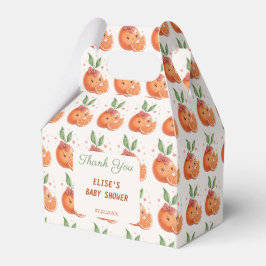 Kleine Süsse Clementine Citrus Orange Thema Geschenkschachtel