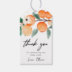 Kleine Süsse Clementine Duwer Fevor Tags Geschenkanhänger
