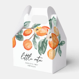 Kleine Süsse Clementine Gevor Box Geschenkschachtel