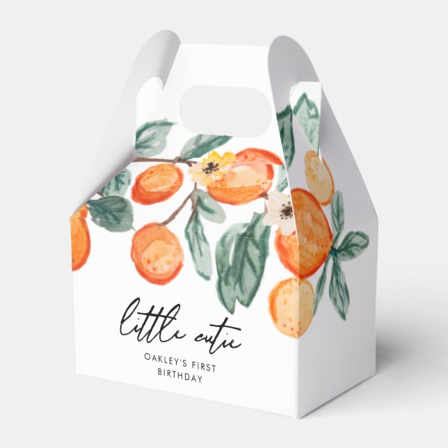 Kleine Süsse Clementine Gevor Box Geschenkschachtel (Vorderseite)