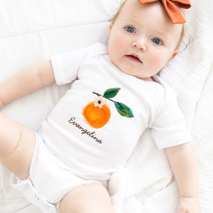 Kleine Süsse Clementine Mädchenname Baby Strampler