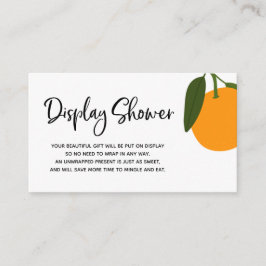 Kleine Süsse Display Duscheinsteckkarte Begleitkarte