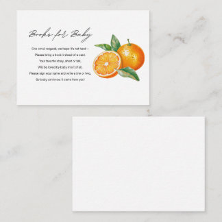 Kleine Süsse für Babyduschenbuchse Begleitkarte