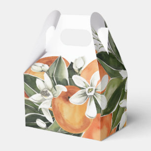 Kleine Süsse Gefallen Box Citrus Brautparty Gesche Geschenkschachtel
