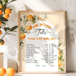 Kleine Süsse Geschlecht zeigen Alte Ehefrauen Märc Poster