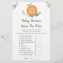 Kleine Süsse Grün schätzen das Price Baby Game