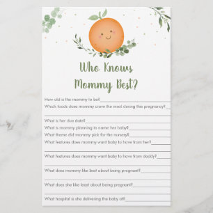 Kleine Süsse Grüne, die Mommy Best Game kennen