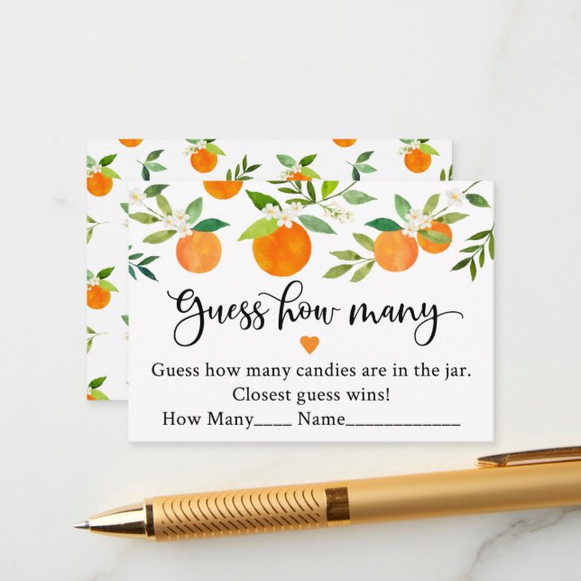 Kleine Süsse grünere Blütenschätze wie viele Spiel Begleitkarte (Vorderseite/Rückseite Beispiel)