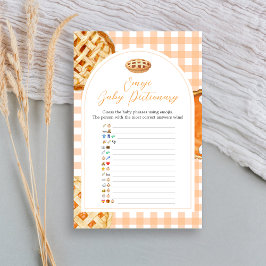 Kleine Süsse Kinderdusche Emoji Pictionary Game