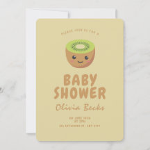 Kleine Süsse Kiwi Babydusche