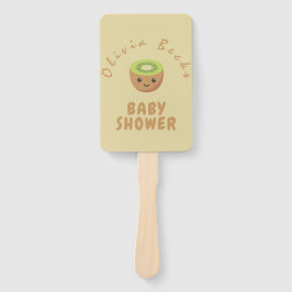 Kleine Süsse Kiwi Babydusche Fächer