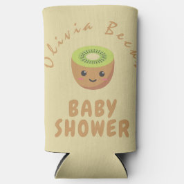 Kleine Süsse Kiwi Babydusche Selters Dosenkühler