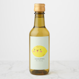 Kleine Süsse Lemon Citrus Weinetikett