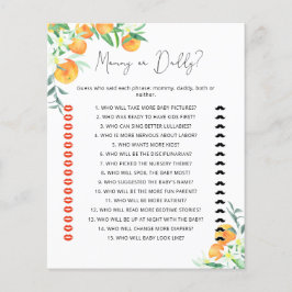 Kleine Süsse Mama oder Papa Baby Duschgame