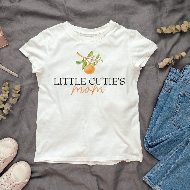 Kleine Süsse Matching Mama zu sein T-Shirt (Little Cutie's s MOM T-shirt)