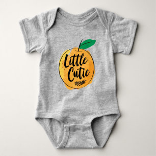 Kleine Süsse Orange Baby Strampler