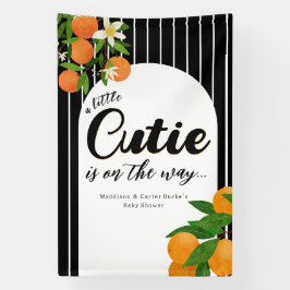 Kleine Süsse Orange Babydusche - Bio Markt Banner