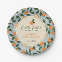 Kleine Süsse Orange Citrus Baby Dusche