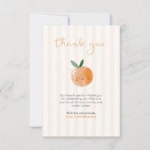 Kleine Süße Orange Citrus-Baby-Party