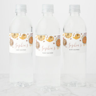 Kleine Süsse Pie Babydusche Wasserflaschenetikett