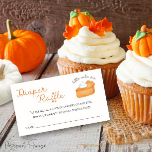 Kleine Süsse Pie-Diaper Raffle Begleitkarte