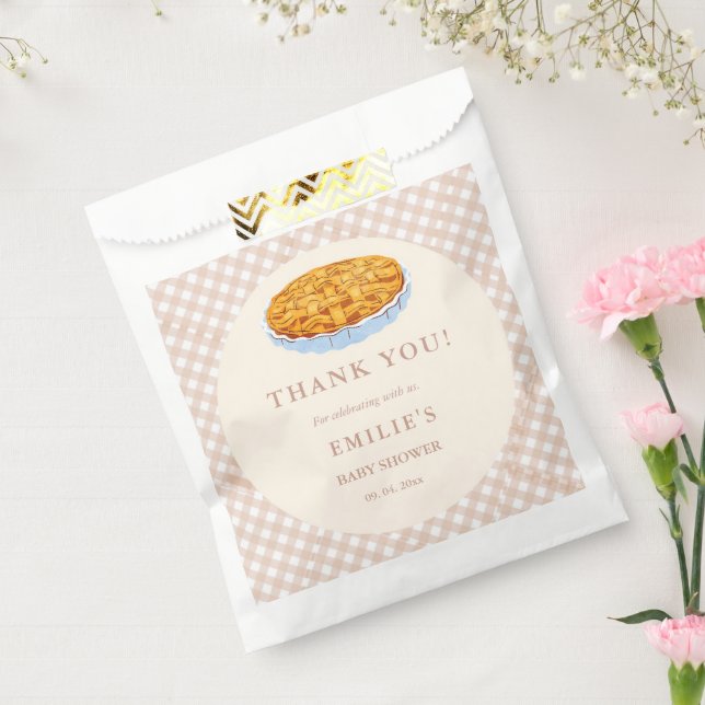 Kleine Süsse Pie Erntedank Kinderdusche Danke Geschenktütchen (Versiegelt)