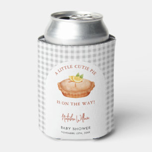 Kleine Süsse Pie Gray Baby Dusche Dosenkühler