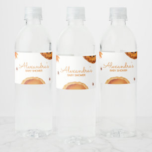 Kleine Süsse Pie Herbstdusche Wasserflaschenetikett