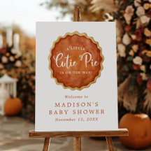 Kleine Süsse Pie Pumpkin Baby Dusche Begrüßungszei